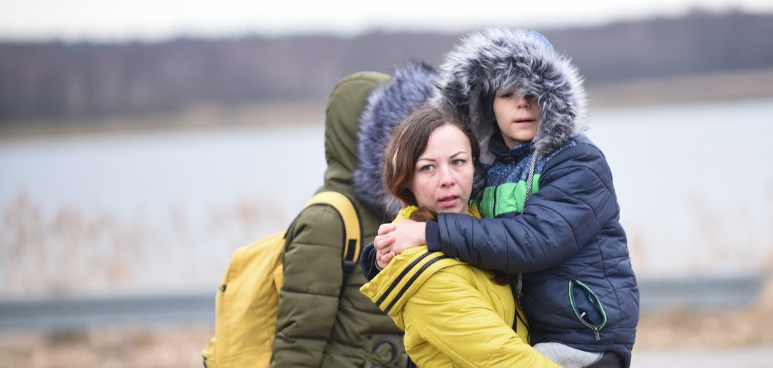"Muszę ratować siebie i dzieci" – poruszające historie uchodźców z Ukrainy przekraczających polską granicę