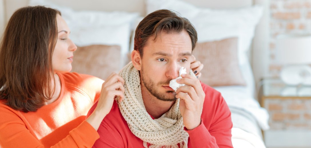 „Dlaczego chory facet zachowuje się tak, jakby umierał?! To przestało mnie już bawić...”