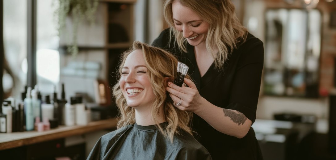 Blondynki pokochały koloryzację reverse balayage. Wygląda naturalnie i nadaje włosom mega objętość!