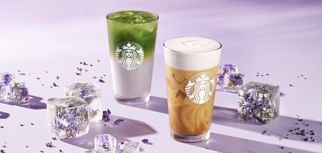 Wiosenne menu Starbucks rozkwita dzięki nowym napojom  o smaku lawendy!