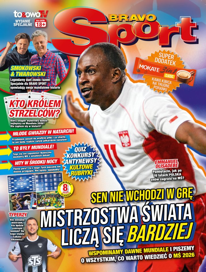 Wydanie specjalne magazynu "To&Owo TV Bravo Sport" przywołuje klimat kultowego pisma sportowego Bravo Sport