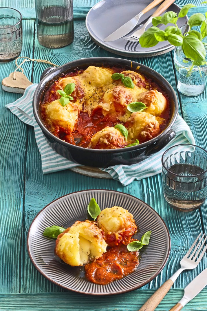 11_HoF104544401-Caprese-Knödel aus dem Ofen