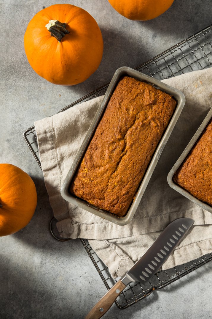Chlebek dyniowy z miodem i makiem. Pyszny jesienny wypiek zamiast banana bread